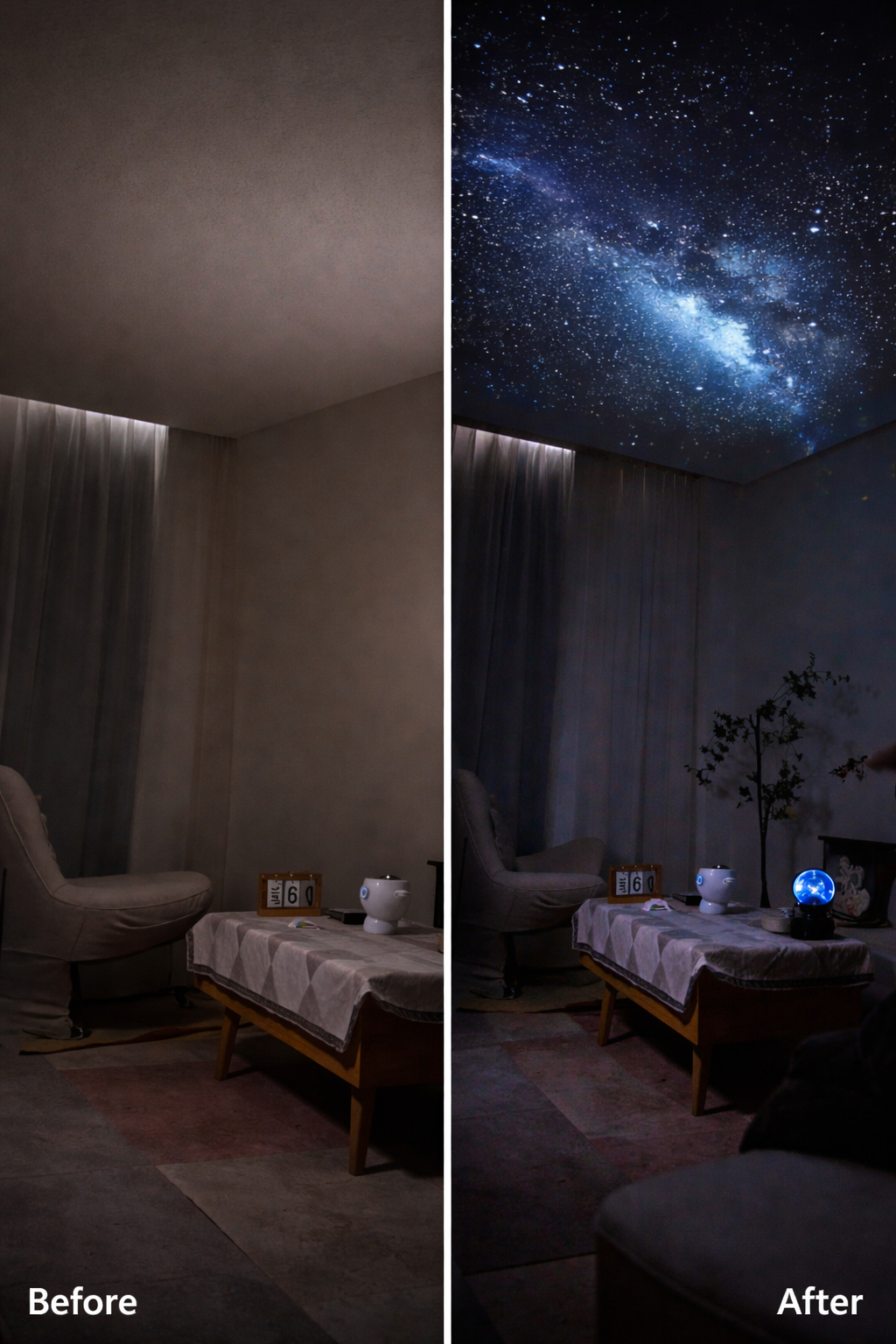 Galaxy Star Projector - Bring the Universe into Your Room