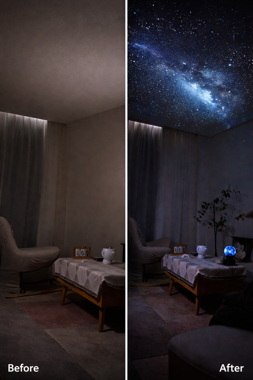 Galaxy Star Projector - Bring the Universe into Your Room